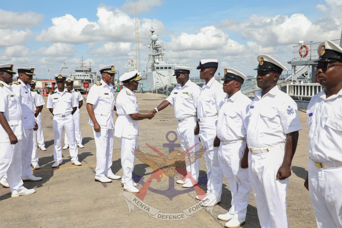 Commander Kenya Navy, Major General Paul Otieno, on 20 March 2025, flagged off Kenya Navy Ship (KNS) JASIRI and KNS SHUPAVU on EX JITEGEMEE XXVI at the Kenya Navy Fleet, Mkunguni Jetty. Read more....shorturl.at/MNX4M
