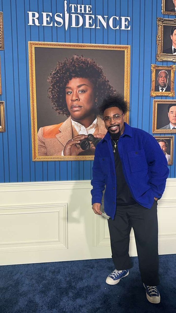 PrinceSuave1's tweet image. I hada great time at the @netflix Premiere for &quot;The Residence&quot; #UzoAduba is always amazing!! Ican&apos;t wait to watch episode 2 tonight. Thanks @1iota