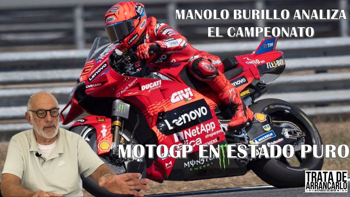 Hoy a las 20:00 en directo junto a #ManoloBurillo analizamos el inicio del campeonato de #MotoGP

Te esperamos en #TratadeArrancarlo

youtube.com/live/YwPVOBoQP…