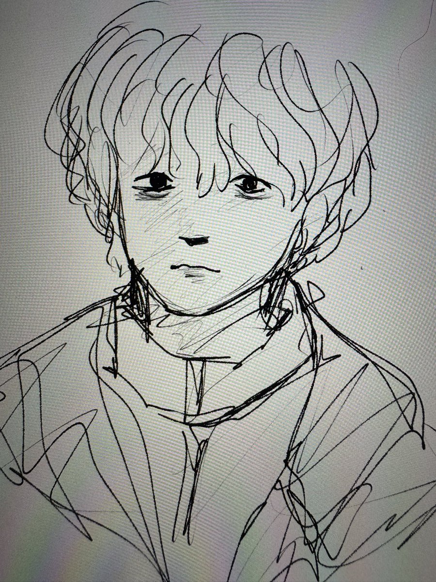 OuTo_0106's tweet photo. 久々に絵かいた https://t.co/YqIq50scgW