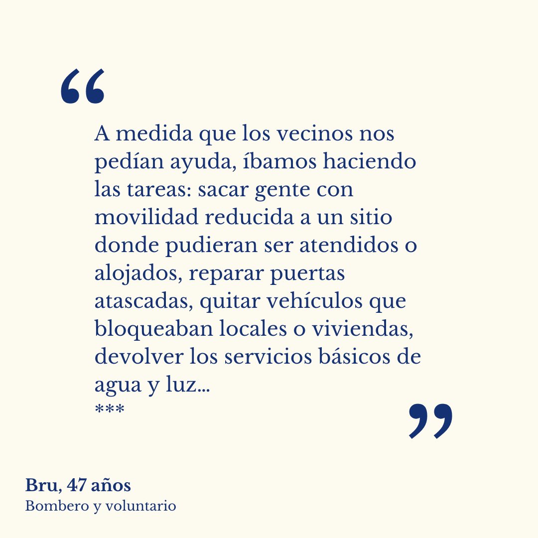 dpa_danablog's tweet photo. Segunda parte del testimonio de Bru

🕊️Por ti, por todos.

#dana #Valencia #ValenciaNoSeOlvida #bomberos https://t.co/6qjEh3rNkU