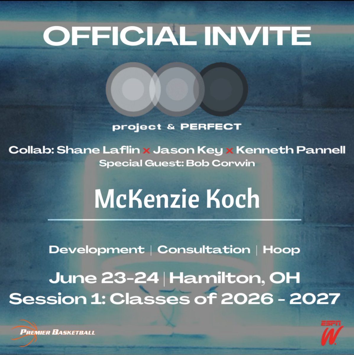 thank you for the invite, looking forward to competing and learning!!! <a href="/bballjkey/">Jason Key</a> <a href="/ShaneLaflin/">Shane Laflin</a> <a href="/KPannell71/">“KP”</a>