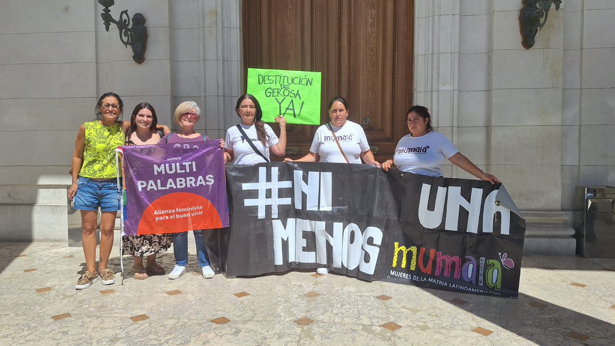 mariajosezochi's tweet photo. #GerosaDestituido 
Por votación unánime de la Bicameral, fue destituido el Fiscal Aldo Gerosa , responsable de la injusticia padecida por víctimas de violencia sexual del norte santafesino 
Años de lucha de los movimientos feministas,  y excelente trabajo del dip.@PaloOliver https://t.co/M01pAIHd2K