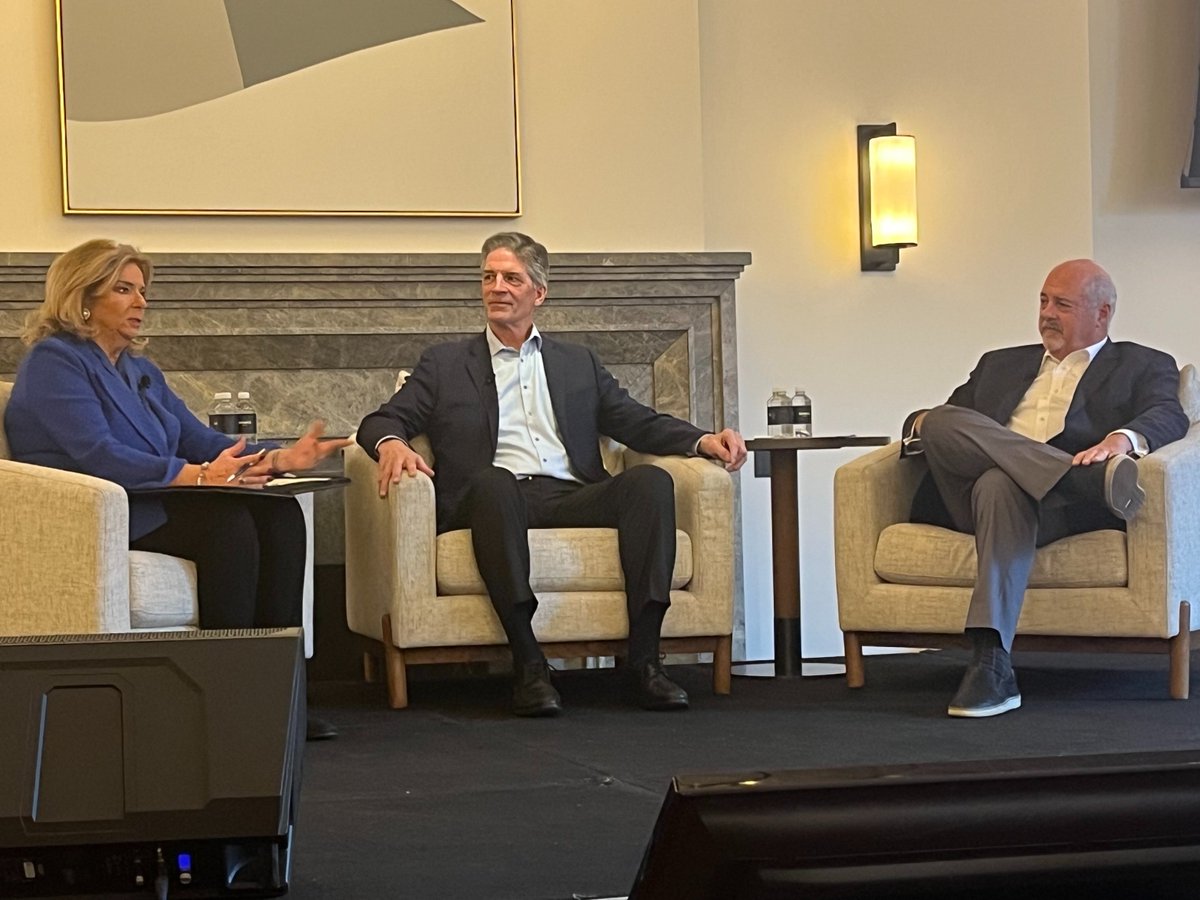 .<a href="/carolcain/">carol cain</a> moderating a discussion on growing the Detroit Region with <a href="/HenryFordHealth/">Henry Ford Health</a>’s Bob Riney and DRP Chairman Gerry Anderson