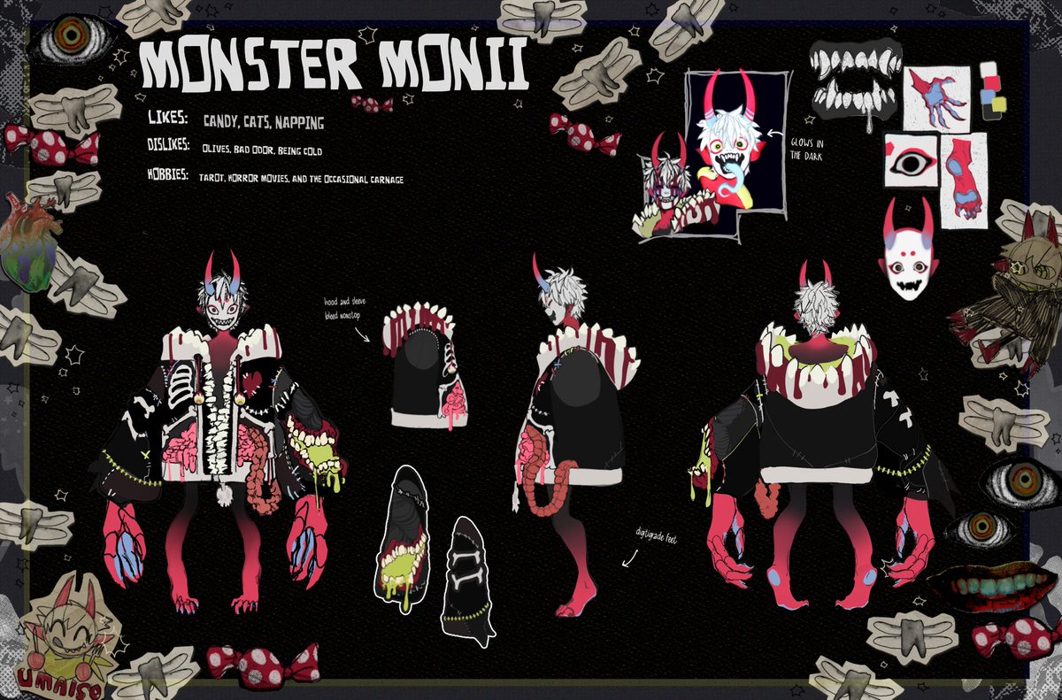 MonsterMonii's tweet photo. Selling my 2D model and design for $25,000 after being cancelled for convicted felony. Bid in the comments ⬇️ https://t.co/h5KjT7N4z5