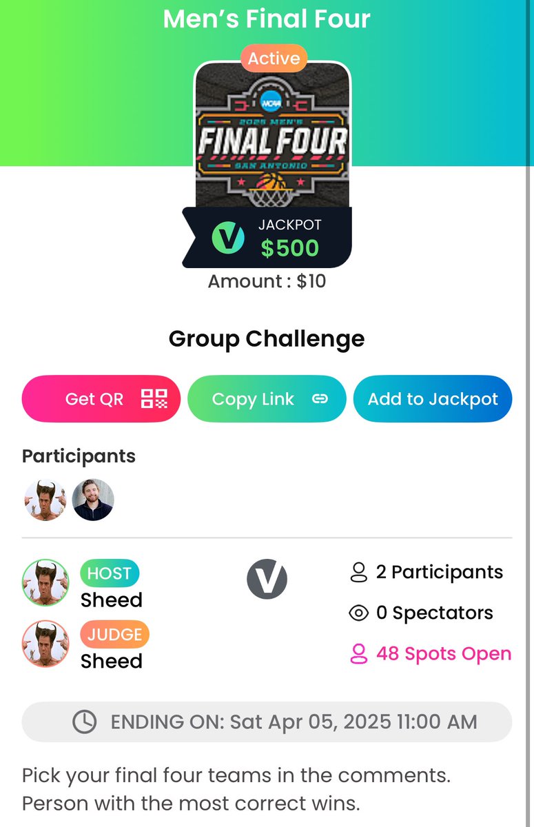 The Vme Universe is going crazy. We got a big one going, accept and comment your picks to win!

betvme.com/l/JHF4JS