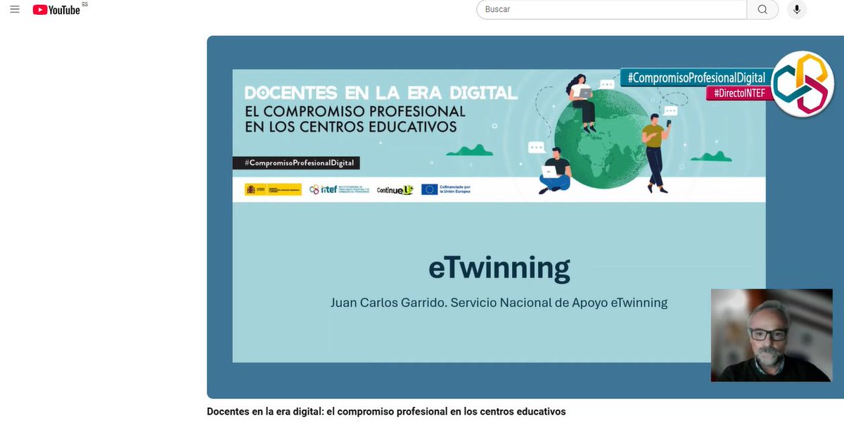 MsLeticiaGil's tweet photo. Impulsar la colaboración🖥️, conectar a docentes 🌍🇪🇺, generar experiencias de éxito educativo. #eTwinning, una filosofía de trabajo👨🏫. Nos lo cuenta @JuanCarGarridoH
@eTwinning_es @eTwinningEurope @educaINTEF #CompromisoProfesionalDigital
https://t.co/BLBqEmmviE https://t.co/2eYCnI1rKb