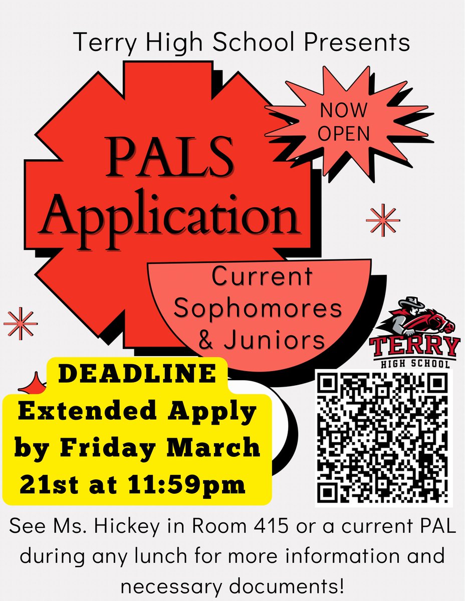🚨Attention Sophmores and Juniors🚨Due to SAT testing today the PALS deadline has been extended! Please see Ms. Hickey in 415 with any question!