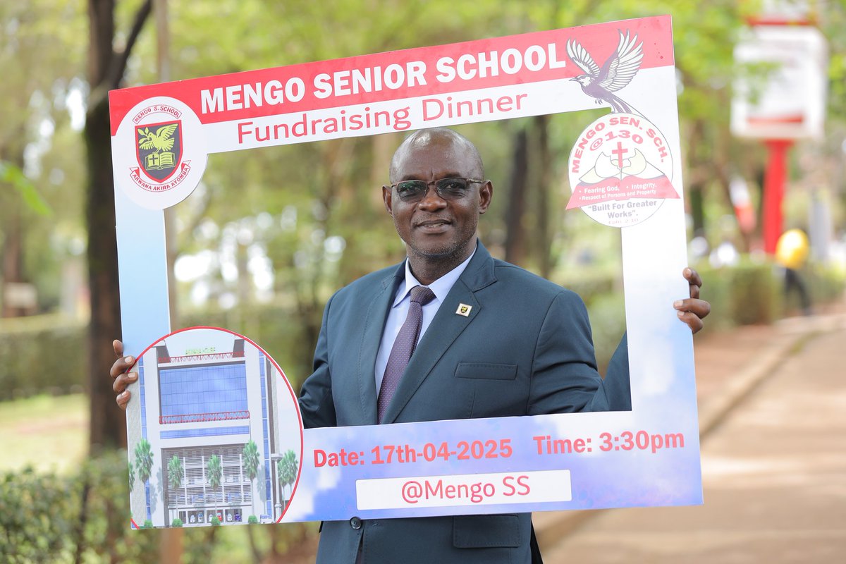 Mengo Students' Council (@mengo_council) on Twitter photo Mark your calendars! 👇🏾
Mengo Senior School is hosting a fundraising dinner on April 17th, 2025! Join us for an evening of fine dining and community building as we support a great cause!
📸: <a href="/Mengo_School/">Mengo Senior School</a>
#MengoAt130 🤍🖤❤️ #FundraisingDinner Mark your calendars! 👇🏾
Mengo Senior School is hosting a fundraising dinner on April 17th, 2025! Join us for an evening of fine dining and community building as we support a great cause!
📸: <a href="/Mengo_School/">Mengo Senior School</a>
#MengoAt130 🤍🖤❤️ #FundraisingDinner