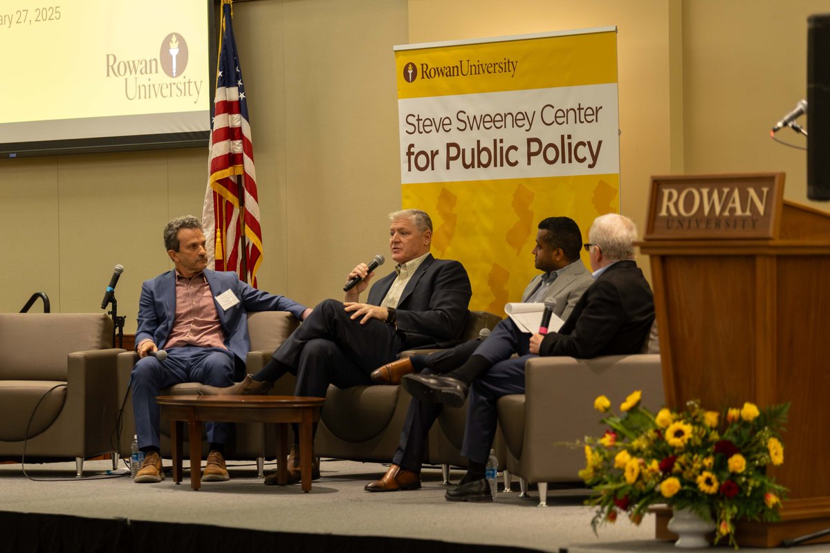 Join us Tuesday, April 15, at Rowan University for the Sweeney Center Conference on "Artificial Intelligence: Challenges and Opportunities for New Jersey Government, Business and Education." For registration and information, go to chss.rowan.edu/centers/sweene…