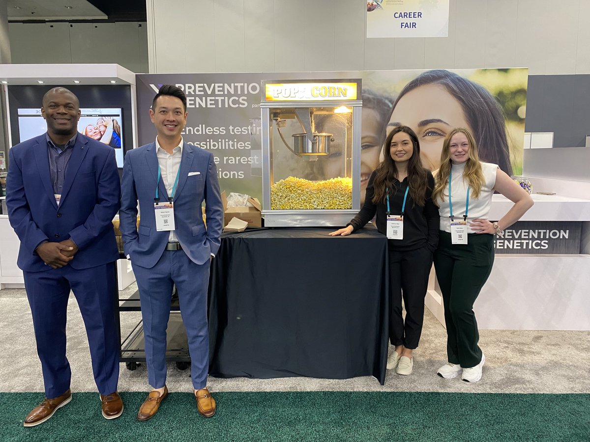 🍿Come say hi today at #ACMGMtg25. We’re at booth #310 🍿 See you there!