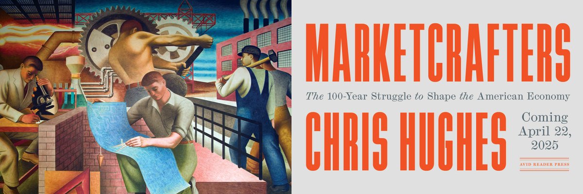 For anyone in DC, please come join for the launch of my new book Marketcrafters at @PoliticsProse at