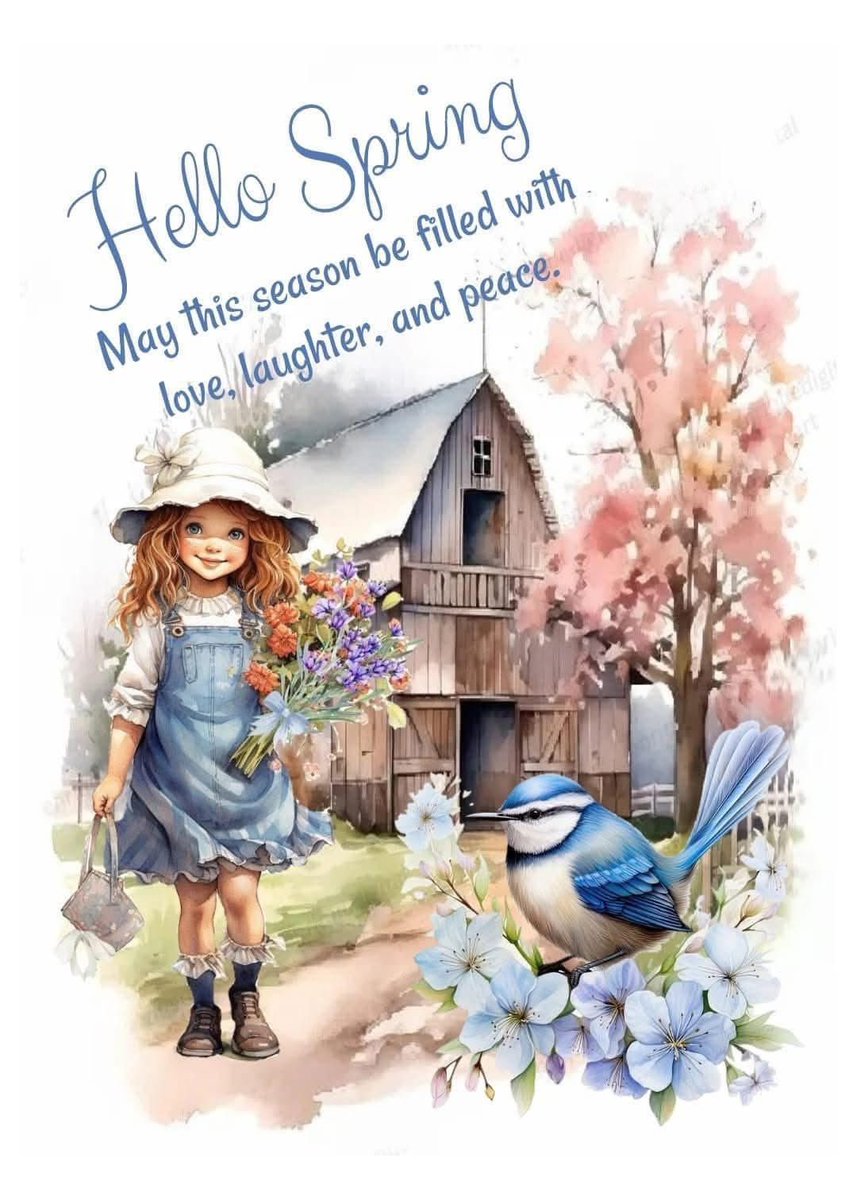 Happy First Day of Spring!🤗🥰🌺🌻🌷☀️