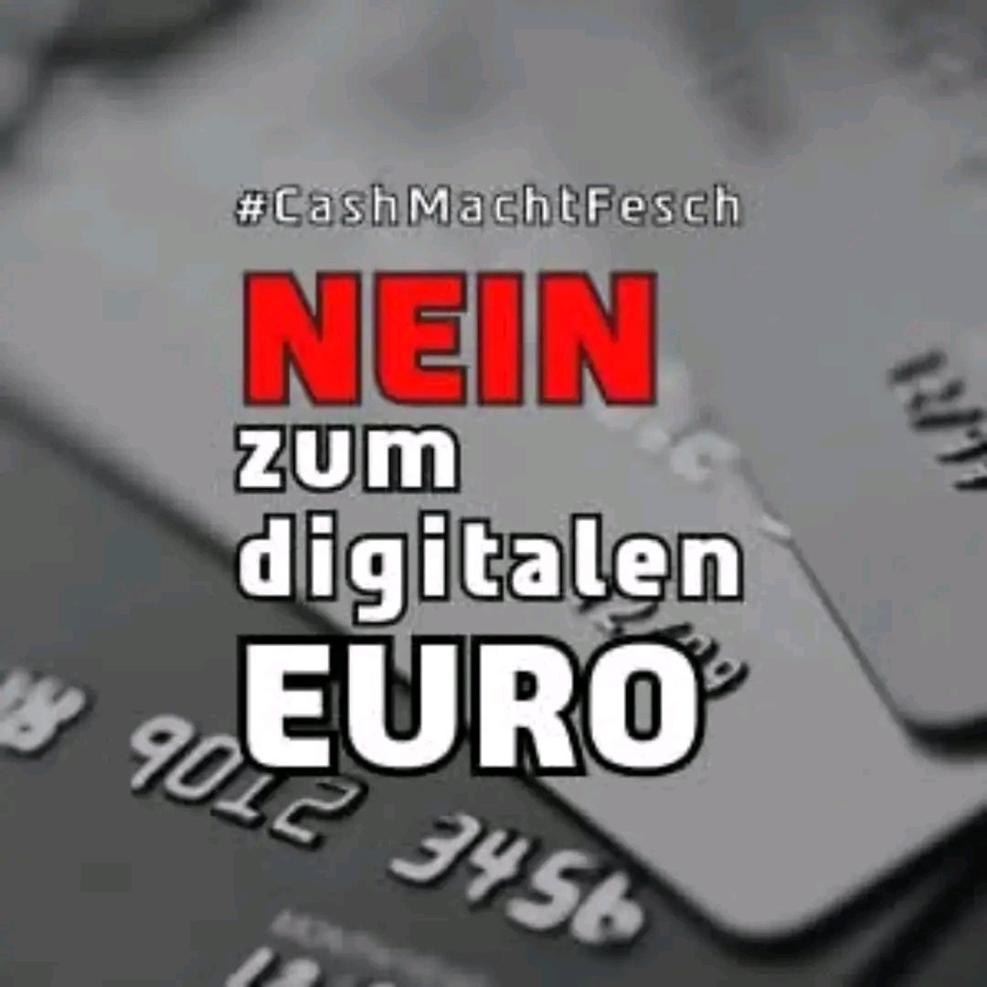 Das muss Trenden . #KeinDigitalerEuro