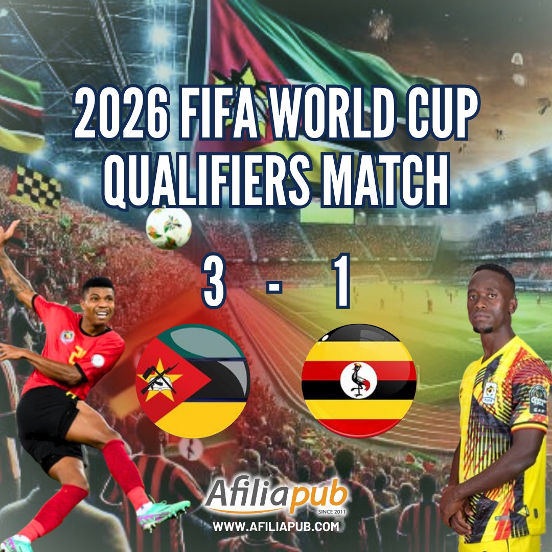 🇲🇿 vs 🇺🇬 with goals in the first half, two from Pepo Santos and one from Ratifo, while Shaban scored for Uganda, Mozambique took advantage of Omedi's expulsion and won the match comfortably 3-1📲🎰💸
#moçambique #qualifiersworldcup2026 #uganda #africasports #africabetting