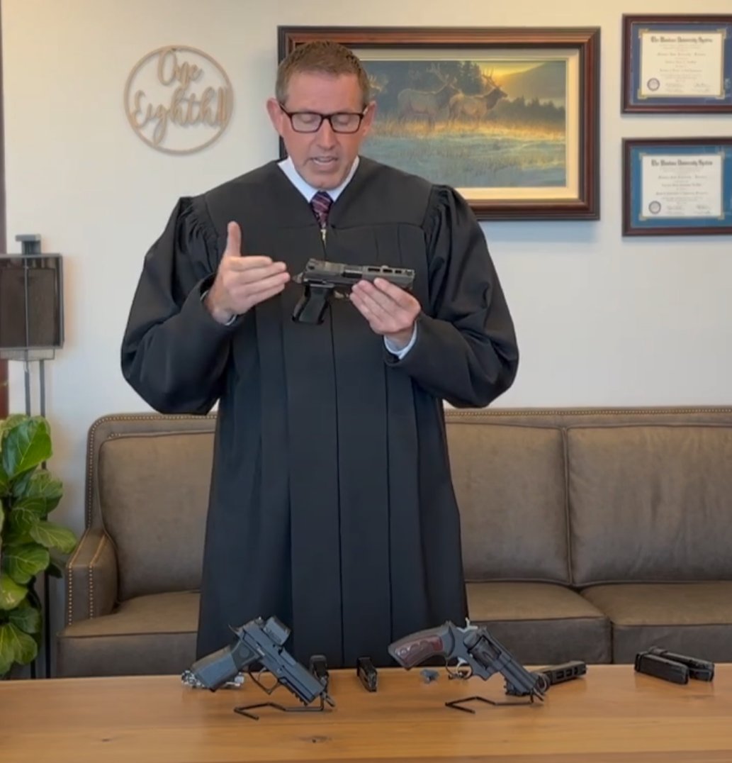 gunrights's tweet photo. You love to see it.

A judge who knows what he is talking about and can demonstrate it. https://t.co/nzFREX1NKP