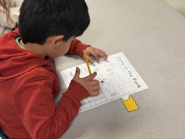 wwppanthers's tweet photo. Mrs. Parker’s kindergarten class practicing organizing objects, collecting data and creating graphs today during math! https://t.co/NpBLqzsoUp