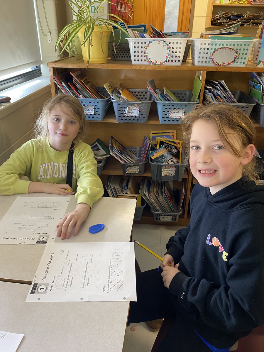 InvernessECA's tweet image. Our Grade 4 students were on a mission today—searching high and low for real-world examples of solid figures! From spotting cylinders in water bottles to cubes in tissue boxes, they explored their surroundings with enthusiasm and teamwork. 
#SRCEMarchIsMathMonth