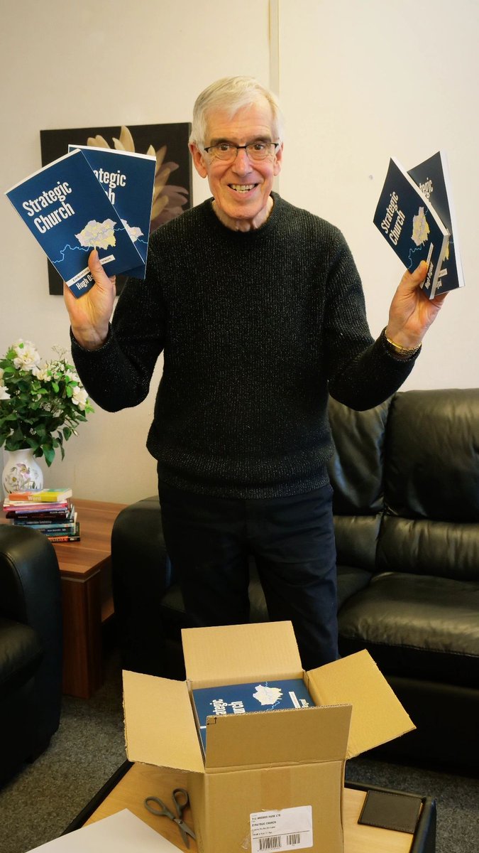 Really excited to have received  a consignment of my latest book: Strategic Church!