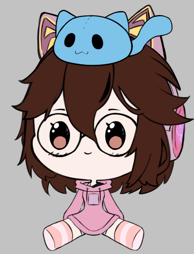 Clean Sketch fanart for @floflo_bot with the little <a href="/Tylupo_art/">Tylupo 💧(gone to bsky)</a> ❤️️