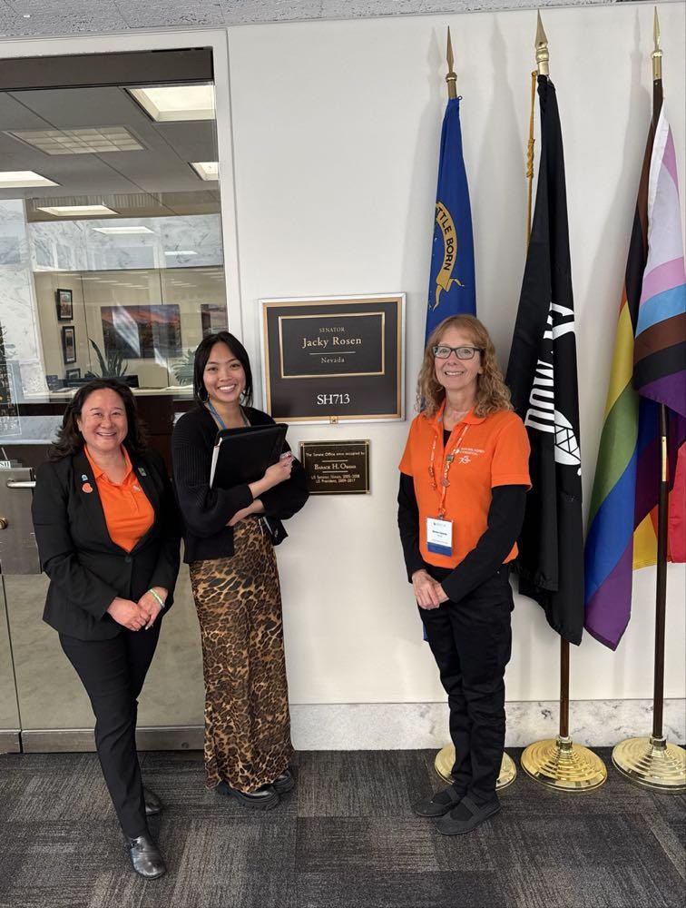 Thank you to the office of <a href="/SenJackyRosen/">Senator Jacky Rosen</a> for meeting with us to discuss ways to provide better care for kidney patients in Nevada and beyond. #kidneysummit #kidneystrong