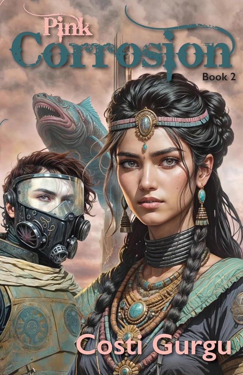 SAZ246's tweet image. Book Blitz: ‘Pink Corrosion’ by Costi Gurgu
Crowned as the Silkers’ head Geo and Bree struggle to win the Silker Commanders’ and Council’s trust and support in their effort to stop Silver Star from destroying the Caves.
#PostapocalypticScienceFiction
readingnook84.wordpress.com/2025/03/20/boo…