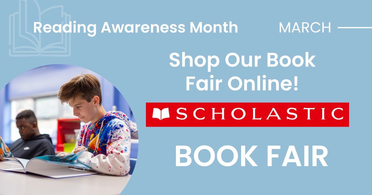 Timing didn't work out to get to the in-person fair? No problem! Check out the Online book fair--all book purchases over $25 ship free and every purchase benefits our school! 🏫📚#ScholasticBookFairs 🔗 Buy your books here: bit.ly/3XnYLxZ