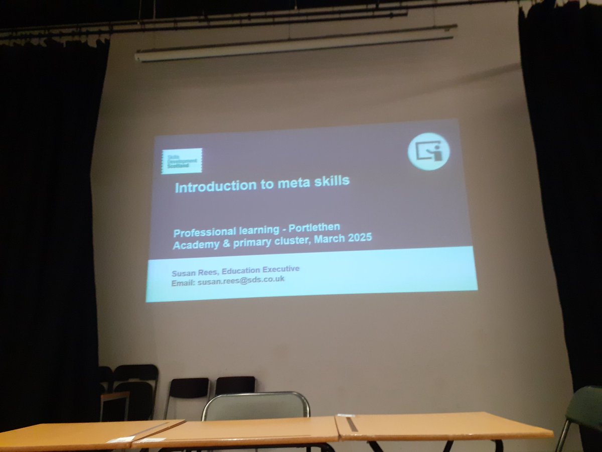 Portlethen Academy DYW (@portydyw) on Twitter photo Thanks to Susan from <a href="/skillsdevscot/">Skills Development Scotland</a> for delivering a stimulating session on meta skills for <a href="/PortyAcad/">PortlethenAcademy</a> staff and our cluster primary colleagues - lots of ideas on how to take the skills agenda forward for the future Thanks to Susan from <a href="/skillsdevscot/">Skills Development Scotland</a> for delivering a stimulating session on meta skills for <a href="/PortyAcad/">PortlethenAcademy</a> staff and our cluster primary colleagues - lots of ideas on how to take the skills agenda forward for the future