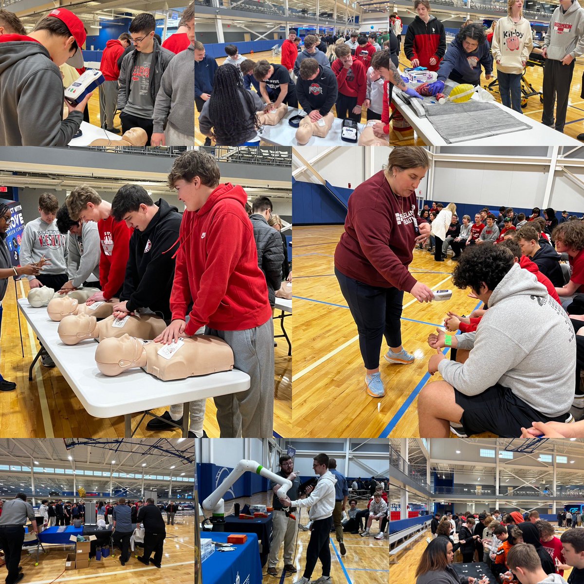 The Class of 2028 had an awesome opportunity today to join students from area schools in two different events. Our girls attended the Young Women Lead Conference at Kalahari and our guys attended the Young Men Innovate Conference at CP Sports Center.