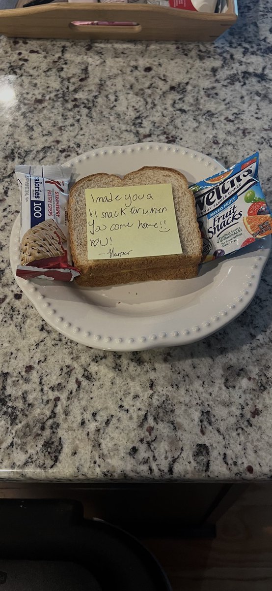 Nothing better than coming home from work and finding something small from your little girl #GirlDad