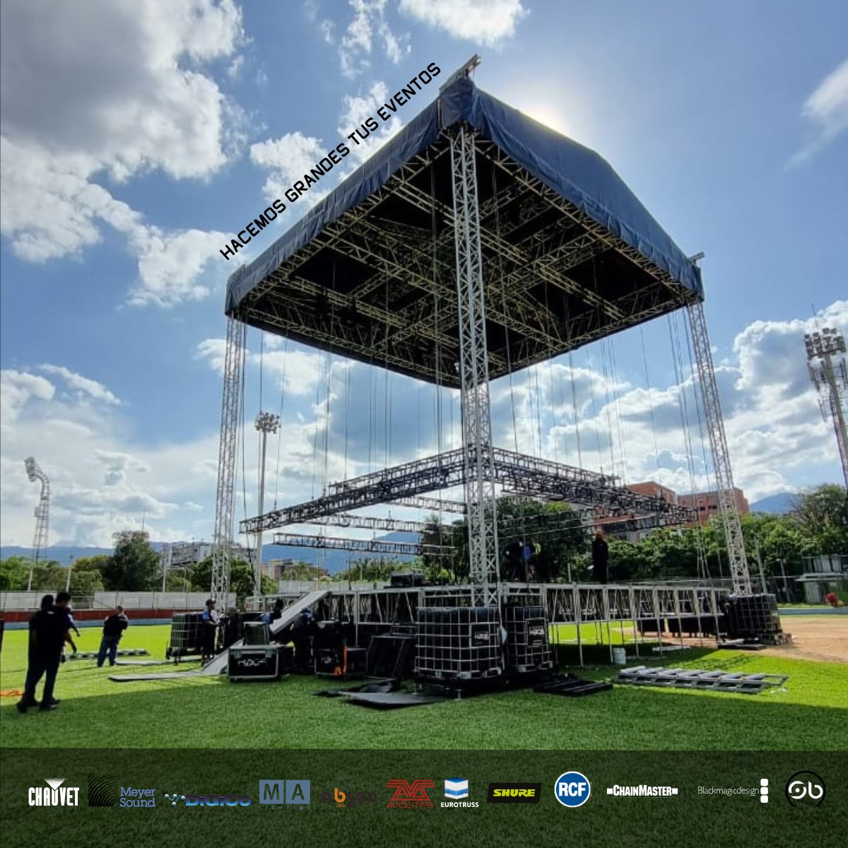 eventoskaos's tweet photo. 🔊 ¡Buenos días! Último lunes de marzo y el escenario está listo para tus ideas. 💪✨ ¿Productor? ¿Proveedor? Vamos a crear juntos algo increíble. 🚀

#GoodMorning  #Eventos #ProducciónDeEventos #GoodDay https://t.co/72wyk1dSCC