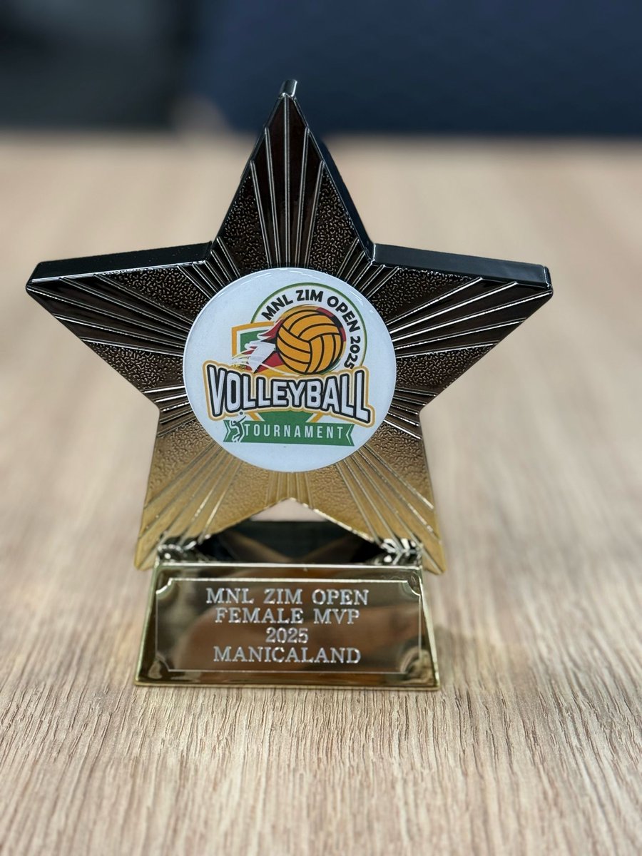 Zimvolley1's tweet photo. Who will take home this symbol of excellence? Join us 18-20 April 2025 , in Mutare for the MNL ZIM OPEN 2025

#mnlzimopen2025
#zimvolley1 https://t.co/sR2da4EW4z