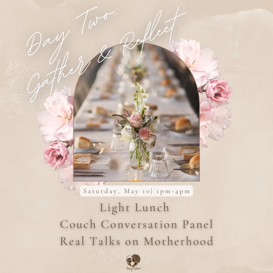 Raisingres's tweet photo. We’re back! After some time away on here, we’re excited to announce our Nurture and Bloom Event!! Let’s come together to support and uplift each other on the journey of motherhood and mental well-being. Subscribe now to receive updates.  https://t.co/g6c0cZCblN https://t.co/auTjC41Hvx