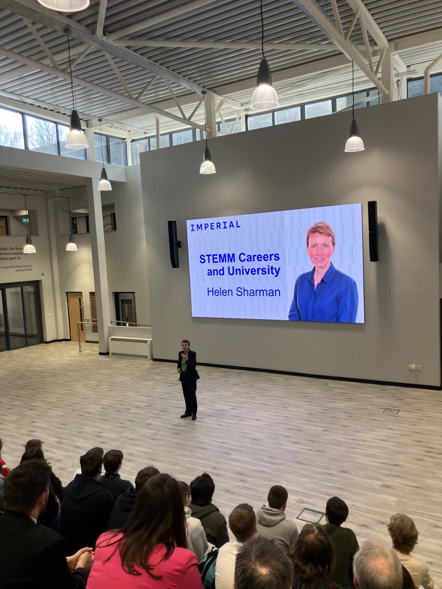Jo Barker (@jo_barker2) on Twitter photo Thrilled today to listen to Helen Sharman from <a href="/imperialcollege/">Imperial College London</a> talk to students <a href="/MaltbyAcademy/">Maltby Academy</a> about her career, time in space as the first British astronaut, and also the opportunities that studying STEM subjects can offer. Thank-you - an inspiration! Thrilled today to listen to Helen Sharman from <a href="/imperialcollege/">Imperial College London</a> talk to students <a href="/MaltbyAcademy/">Maltby Academy</a> about her career, time in space as the first British astronaut, and also the opportunities that studying STEM subjects can offer. Thank-you - an inspiration!