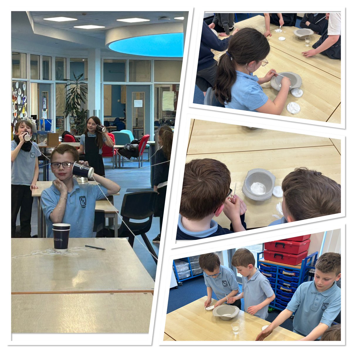 Today was our last after school science club. We made bath bombs, explored buoyancy and how sound travels. #Article29