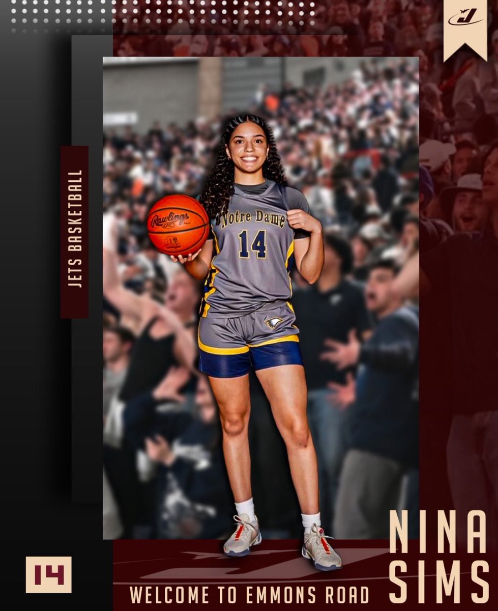 nina (@ninasims_25) on Twitter photo I am excited to announce I have accepted the offer from <a href="/jcwomenshoops/">Jackson College WBB</a> to begin my college academic & basketball career!
I want to thank <a href="/CoachHeatherBr1/">Coach Heather Brown</a> & <a href="/CreatedbyKwalla/">Kristopher C. Wallace Sr.</a> for believing in me.
To everyone who has helped me get to where I am today- I am grateful for you 💗 I am excited to announce I have accepted the offer from <a href="/jcwomenshoops/">Jackson College WBB</a> to begin my college academic & basketball career!
I want to thank <a href="/CoachHeatherBr1/">Coach Heather Brown</a> & <a href="/CreatedbyKwalla/">Kristopher C. Wallace Sr.</a> for believing in me.
To everyone who has helped me get to where I am today- I am grateful for you 💗