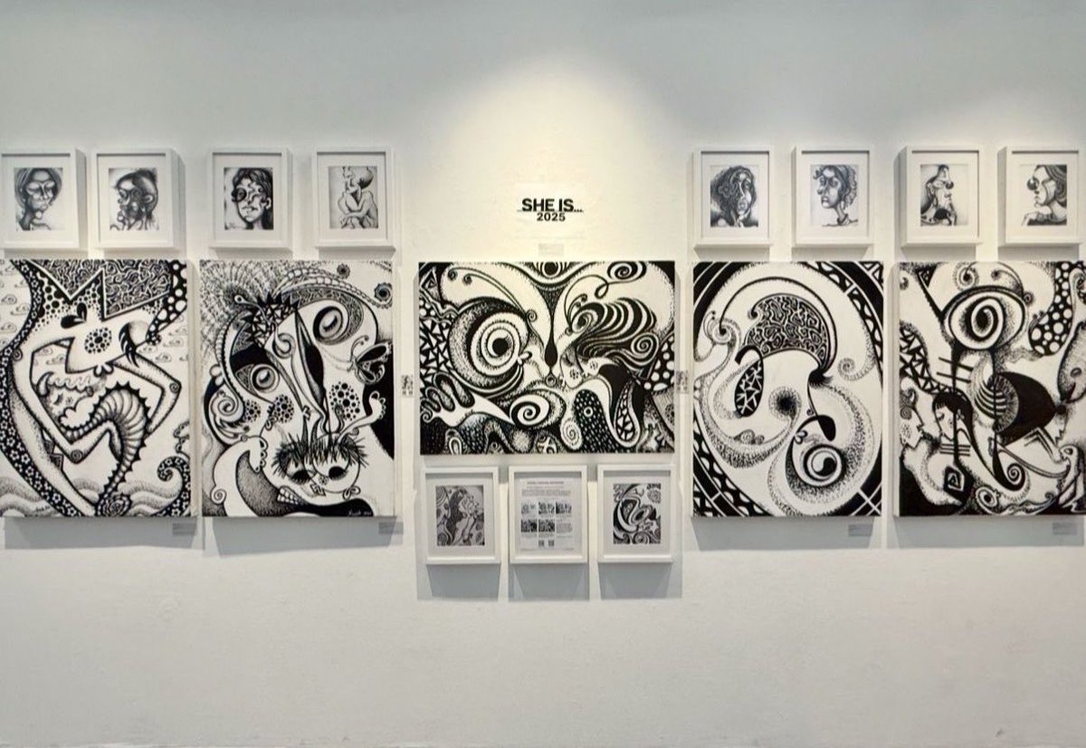 SunheHong's tweet photo. SHE IS... 2025 Exhibition:
3/14 - 3/20/2025 12-6pm @oneartspace gallery
23 Warren St. Tribeca
🖼️ : EMOTIONAL ABSTRACTIONS
w Anthony Haden Guest , Artcritic
#SaatchiArt #AbstractArt #surealart #nyartgallery
#ContemporaryArt #moma #gugenheim #artcollector #art #sohomuse https://t.co/AvwXWGbFhK