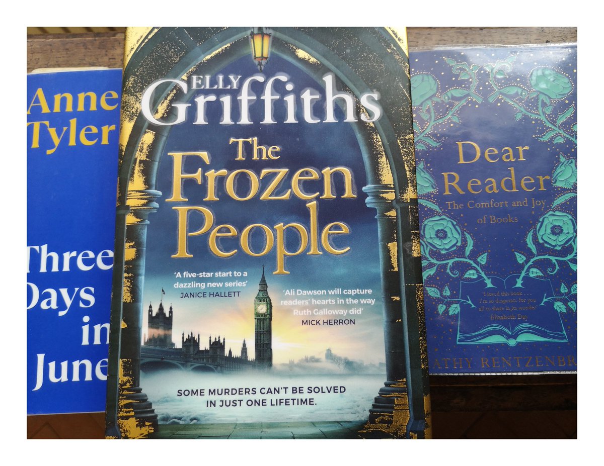 Thanks to <a href="/seahavenfm/">Seahaven FM 95.6 & 96.3</a> for having us on this afternoon, talking about our recent fab event with <a href="/ellygriffiths/">Elly Griffiths</a> and these three great reads. 
<a href="/CatRentzenbrink/">Cathy Rentzenbrink</a>