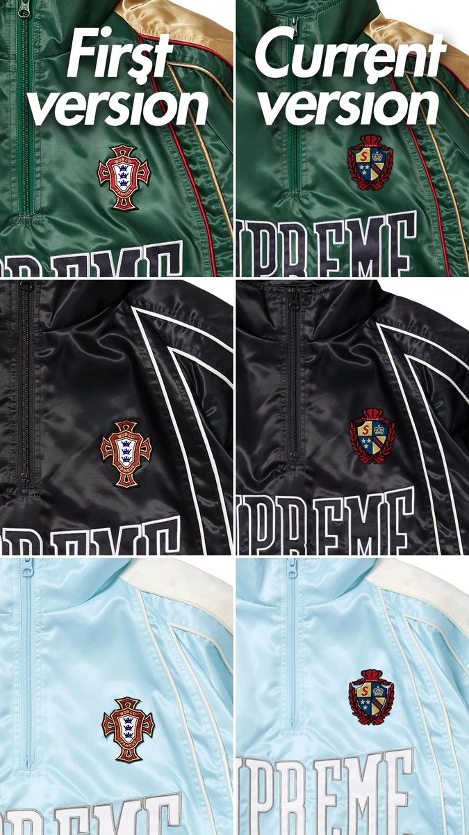 Supreme Satin Piping Pullover & Track Pant Design have been