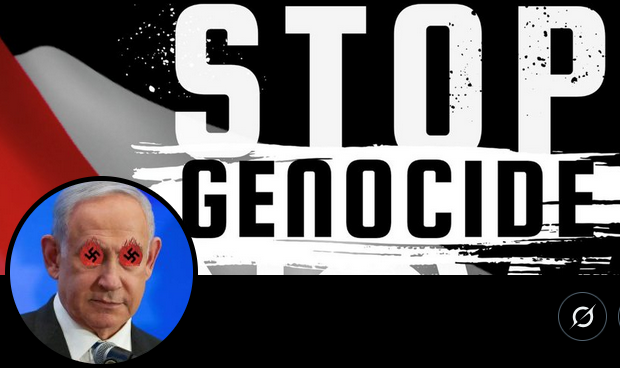 ¡Stop genocide!