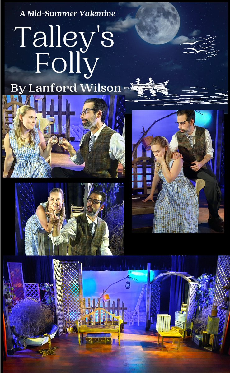 broadwayvista's tweet photo. OPENS ON SATURDAY, MARCH 22nd!
TALLEY'S FOLLY
Vista's Broadway Theater - 340 East Broadway, Vista CA.   March 22nd through April 6th
BOX OFFICE:  (760) 728-1002 - All Seats $27.00
Purchase a SEASON TICKET PACKAGE and SAVE $ https://t.co/yB6u84xphQ