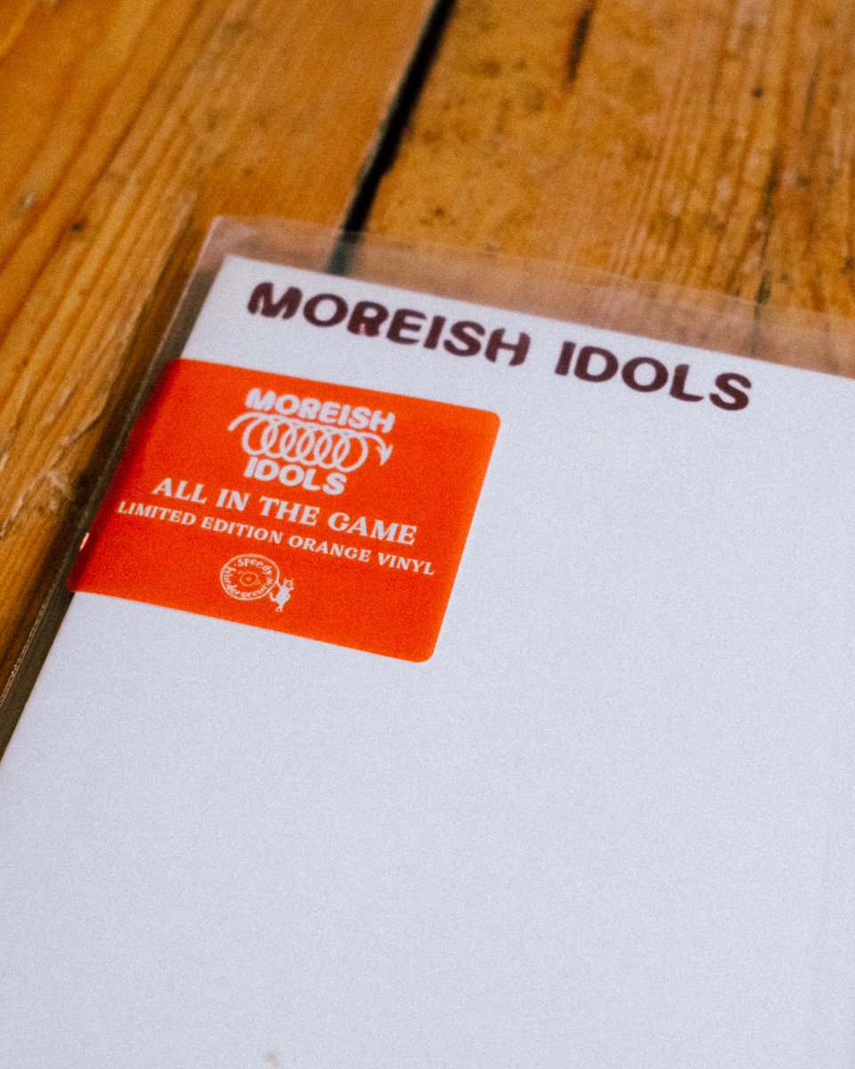 Speedy Wunderground (@speedywunder) on Twitter photo ‘All In The Game', <a href="/moreishidols/">Moreish Idols</a>' debut album is out now via Speedy Wunderground. Get yours moreishidols.ffm.to/allinthegame ‘All In The Game', <a href="/moreishidols/">Moreish Idols</a>' debut album is out now via Speedy Wunderground. Get yours moreishidols.ffm.to/allinthegame