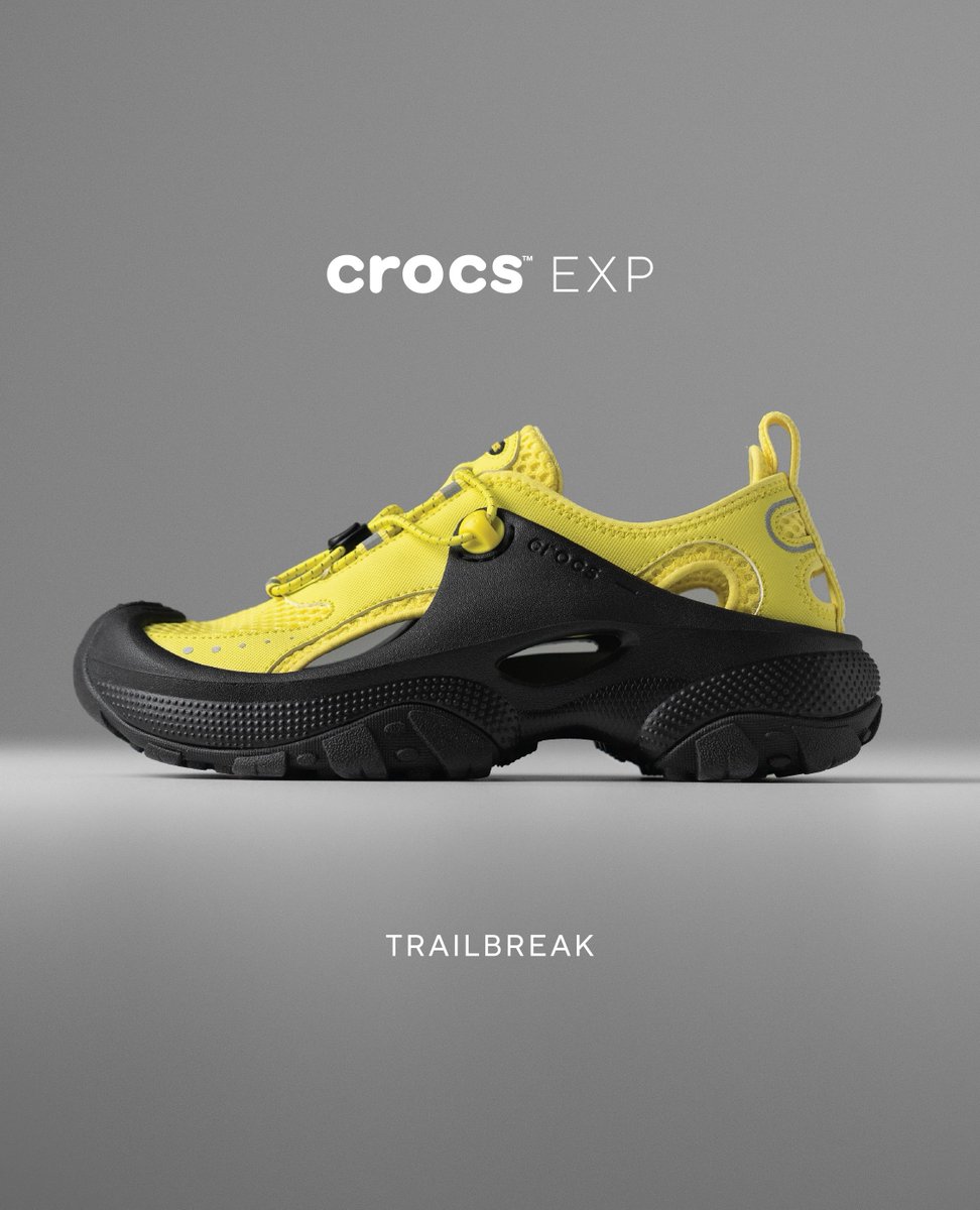 AFEWSTORE's tweet photo. SHOP LINK ➡️ https://t.co/3d71VI1W2l
Crocs Trail Break: the perfect fusion of streetwear and gorpcore. Bold design, unmatched comfort, and performance for every adventure.
#XCrocs #TrailBreak #Gorpcore #afewstore https://t.co/OBcwX9vIhb