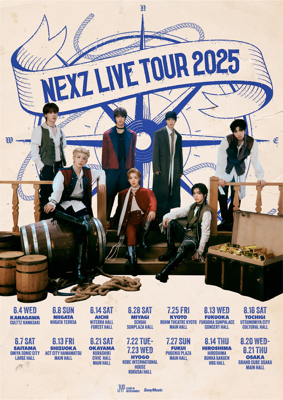 NEXZ トモヤ　ラントレ　live tour 2025 6枚 NEXZ トモヤ ラントレ 6枚 live tour 2025 ミュージシャン