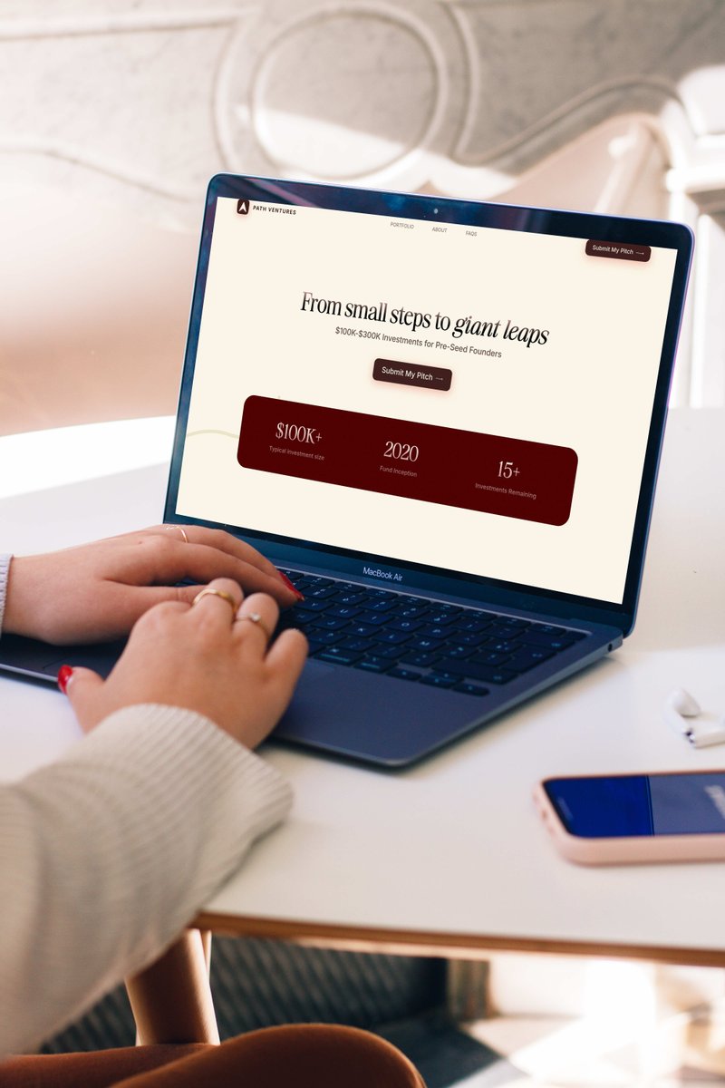 j8kes's tweet photo. One of our latest projects, Path Ventures. We were tasked with taking a minimalist approach &amp; giving the site a complete redesign. Path Ventures is a pre-seed Venture Capital firm investing in technology companies at the earliest stages of their journeys. https://t.co/EScYp6DoZ2 https://t.co/kYMFm0kfHL