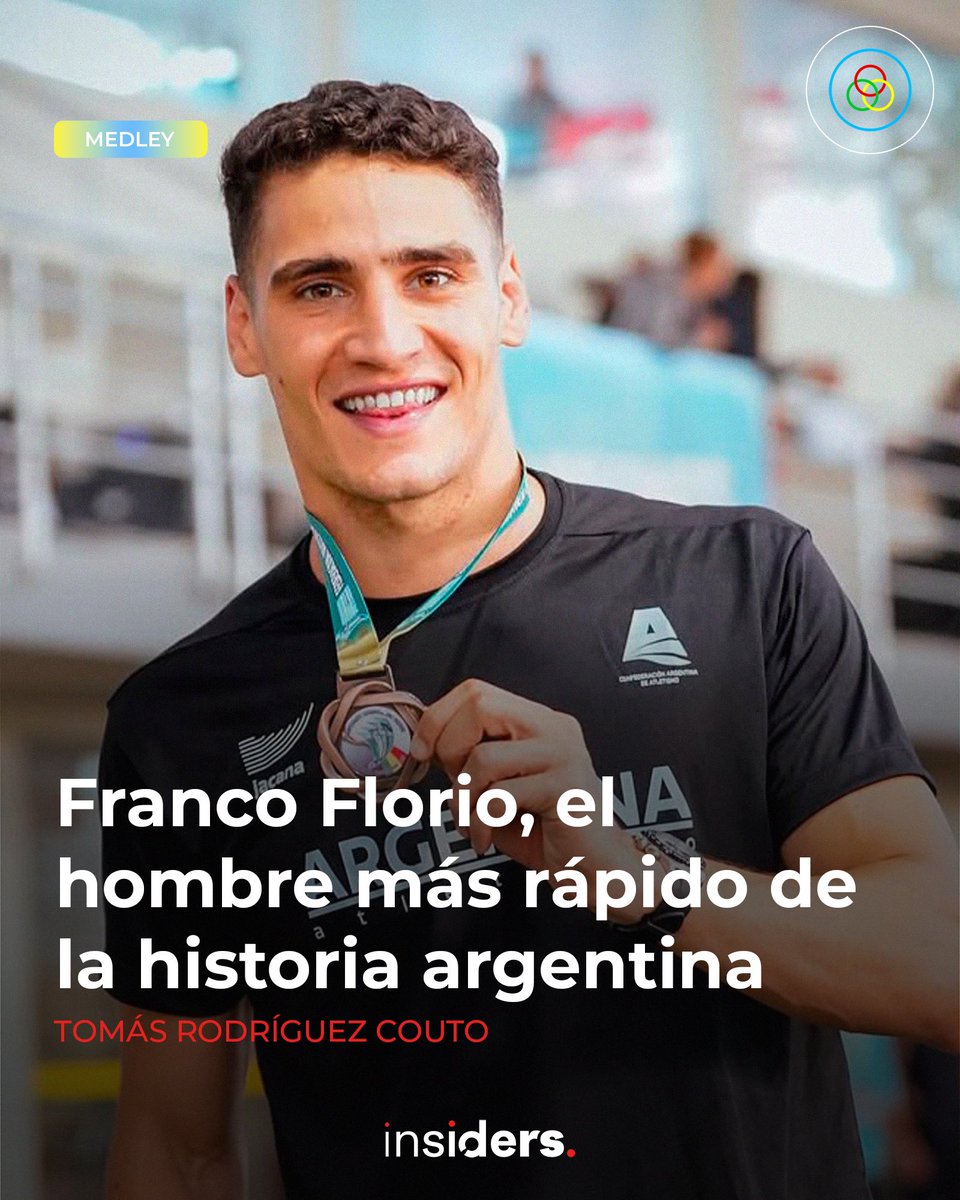 🥇 #MEDLEY | Franco Florio, el hombre más rápido de la historia argentina

🏃‍♀️ Repasamos un ascenso en el atletismo que fue igual de rápido que sus piernas.

✍️ <a href="/TomasRodriguezC/">Tomás Rodríguez Couto</a> 

🔗 insiders-news.com/p/franco-flori…