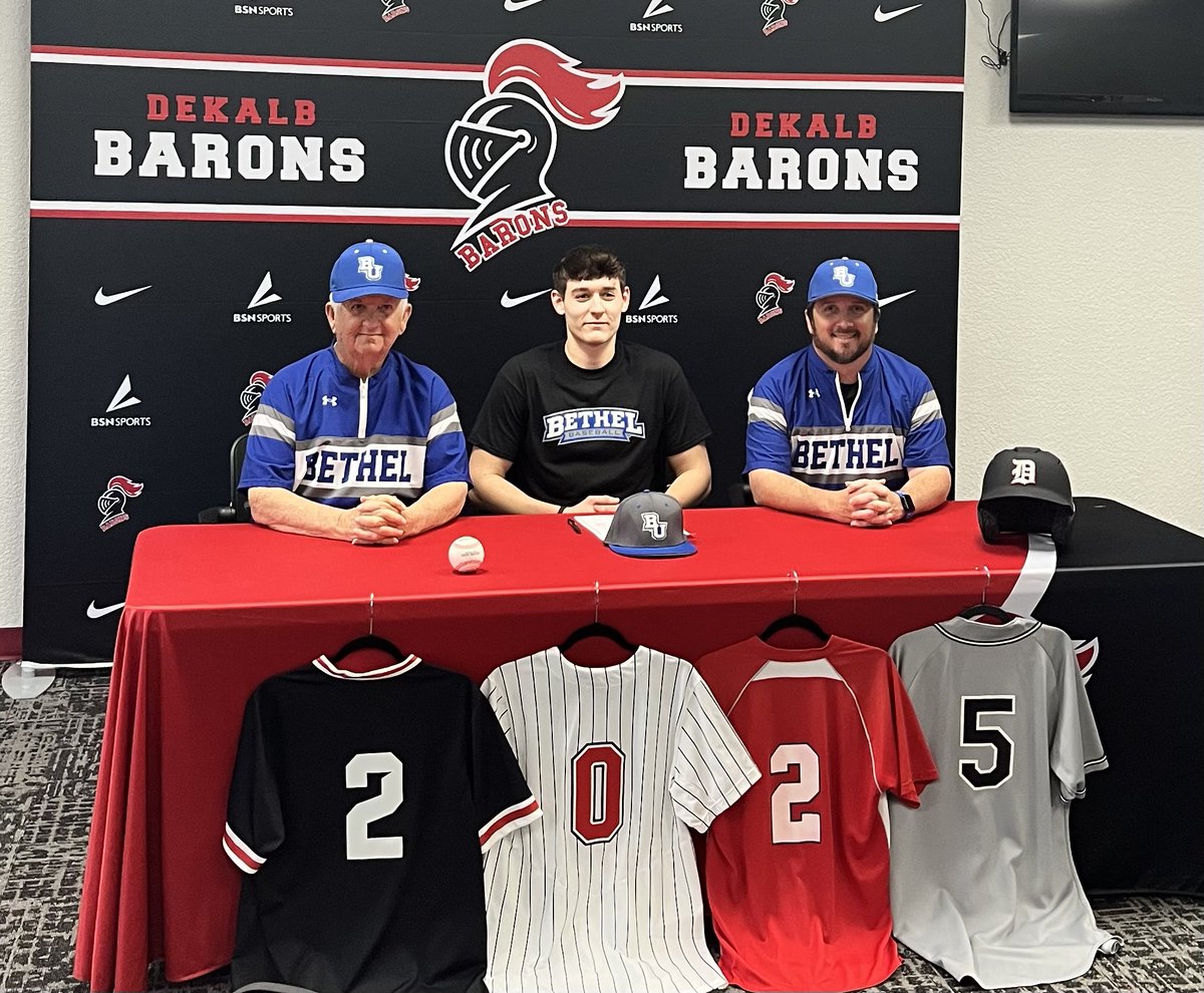 Bethel University Baseball would like to welcome Aydan Parr to the Pilot family! Aydan will join us from DeKalb High School. Aydan brings tremendous athleticism to our team as a pitcher and outfielder.  He also provides offense that can produce anywhere in the lineup.  #team