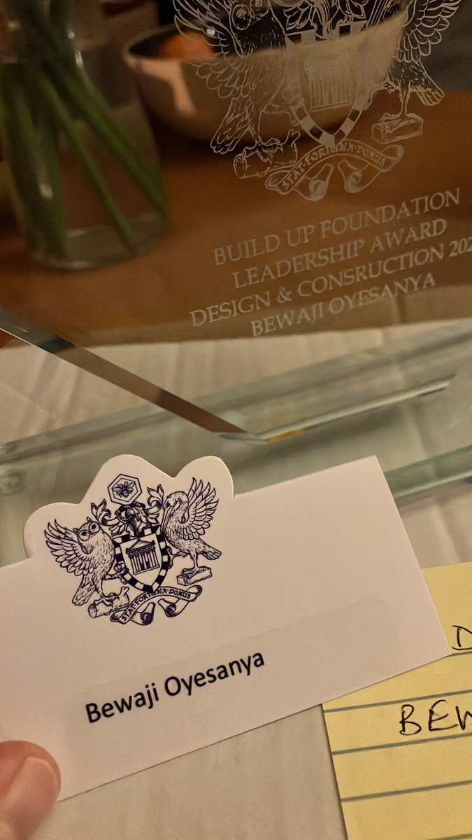 Thank you to <a href="/WCoBM/">WCoBM</a> for an amazing awards ceremony and congratulations to our two Leadership Award Winners: Lisa Hoang Ka and Bewaji Bewaji Oyesanya!