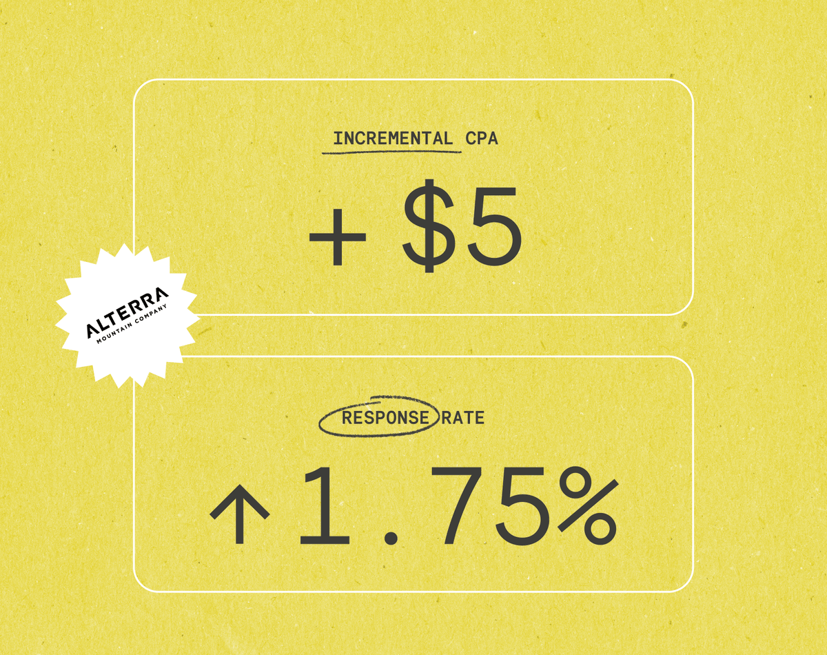 ShareLocalMedia's tweet image. Knowing your brand's core seasonality is crucial to a successful direct mail campaign. Direct mail performance tends to mirror a brand's overall seasonal high and low periods. 

Learn more on how a highly seasonal product like the Ikon Pass (@alterramtnco) scales direct mail…