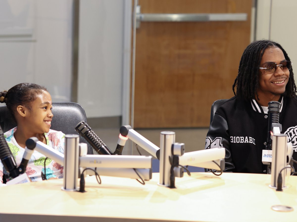 From Cali to the Capital! 19-year-old <a href="/310_Babii/">310babii</a> brought the energy, the dance moves &amp; plenty of inspiration to #SeacrestStudios at <a href="/ChildrensNatl/">Children's National Hospital 🏥</a>! Big thanks to 310babii for reminding us that no dream is out of reach! bit.ly/3RiIhDY